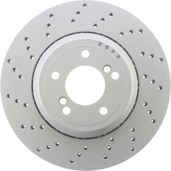 Centric SportStop Drilled 1-Piece Rear Driver Side Brake Rotor 128.34110