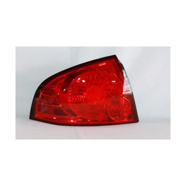 TYC Driver Side Outer Replacement Tail Light 11-6002-00