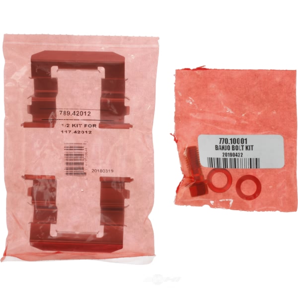 Centric Remanufactured Semi-Loaded Front Passenger Side Brake Caliper 141.48125