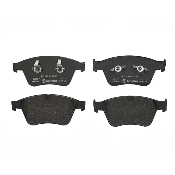 brembo Premium Low-Met OE Equivalent Front Brake Pads P50105