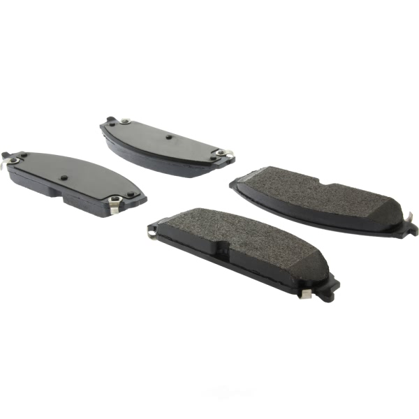 Centric Posi Quiet™ Extended Wear Semi-Metallic Front Disc Brake Pads 106.10580