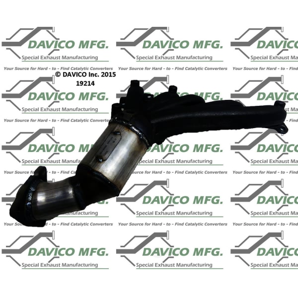 Davico Exhaust Manifold with Integrated Catalytic Converter 19214