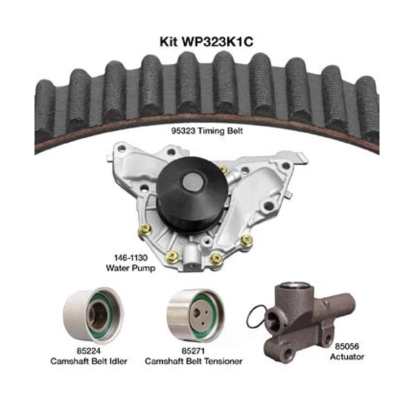 Dayco Timing Belt Kit With Water Pump WP323K1C