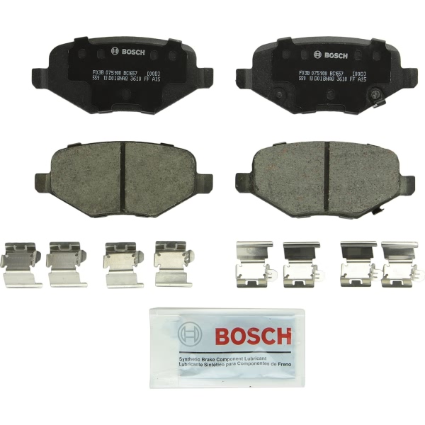 Bosch QuietCast™ Premium Ceramic Rear Disc Brake Pads BC1657