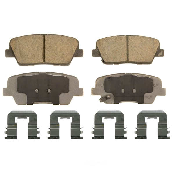 Wagner Thermoquiet Ceramic Rear Disc Brake Pads QC1284