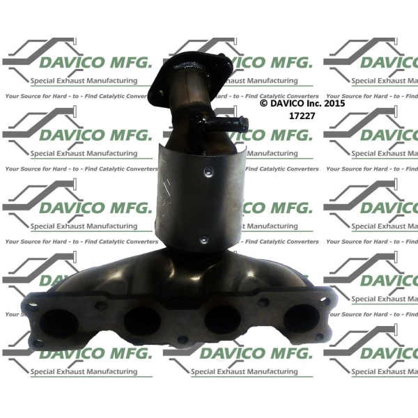Davico Exhaust Manifold with Integrated Catalytic Converter 17227
