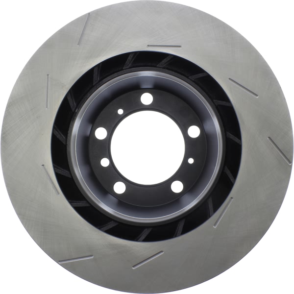 Centric SportStop Slotted 1-Piece Rear Passenger Side Brake Rotor 126.37055