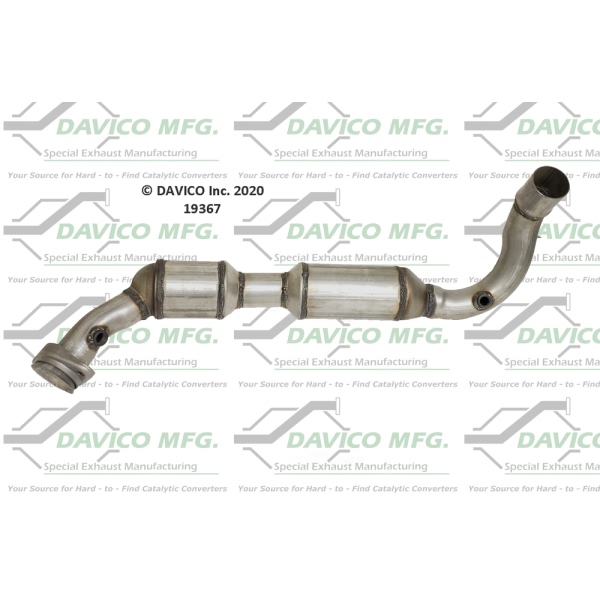 Davico Direct Fit Catalytic Converter and Pipe Assembly 19367