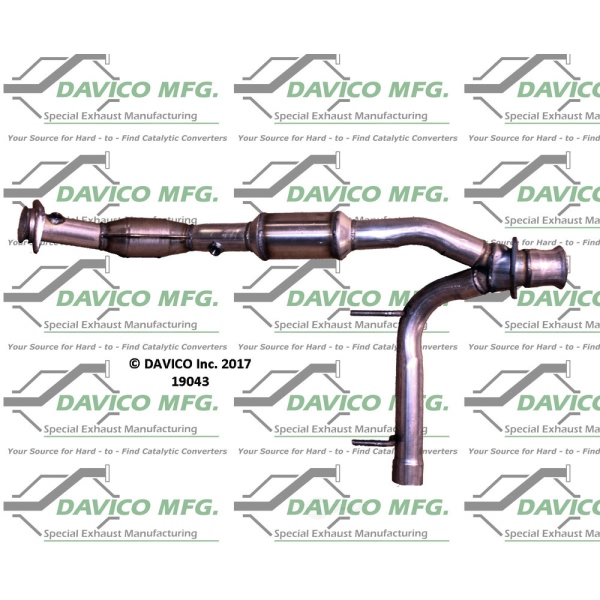 Davico Direct Fit Catalytic Converter and Pipe Assembly 19043