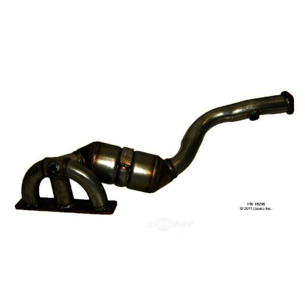 Davico Exhaust Manifold with Integrated Catalytic Converter 18256