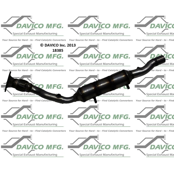 Davico Direct Fit Catalytic Converter and Pipe Assembly 18385