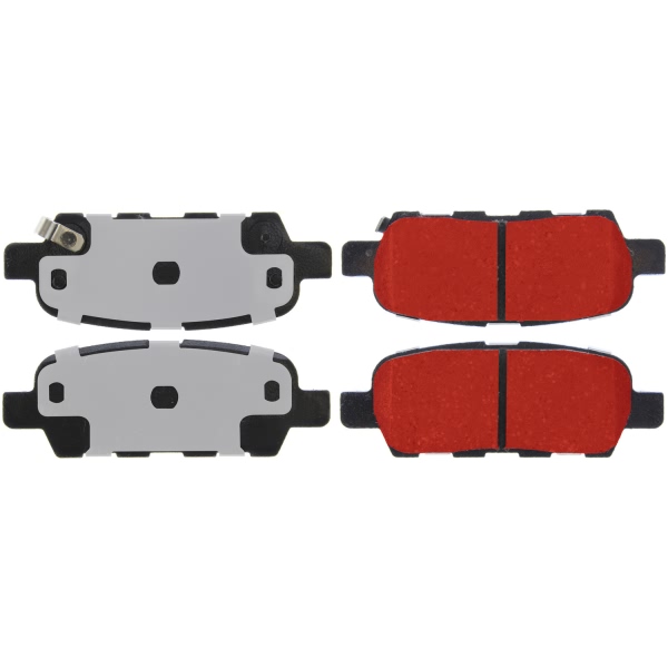 Centric Posi Quiet Pro™ Ceramic Rear Disc Brake Pads 500.09051