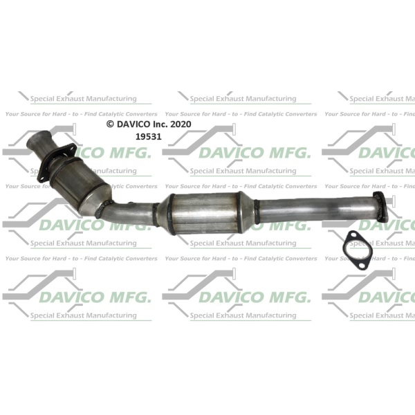 Davico Direct Fit Catalytic Converter and Pipe Assembly 19531