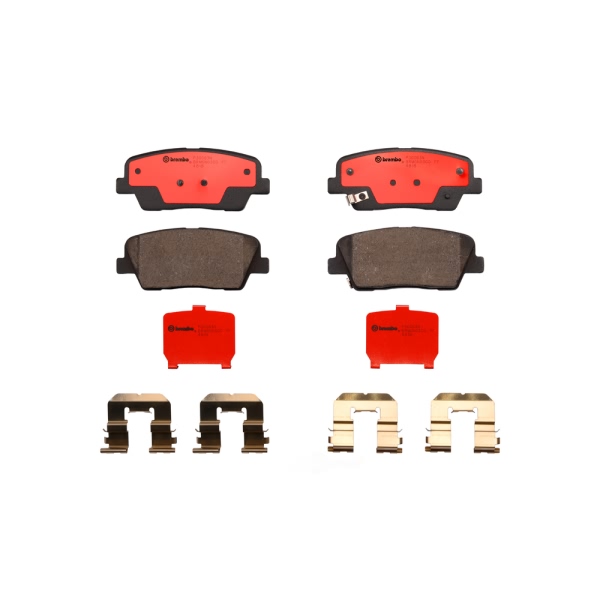 brembo Premium Ceramic Rear Disc Brake Pads P30063N