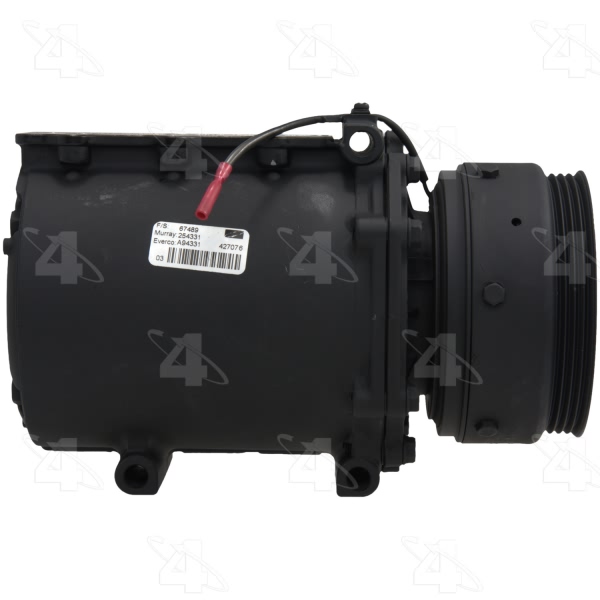 Four Seasons Remanufactured A C Compressor With Clutch 67489