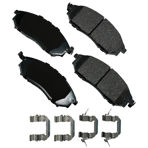 Akebono Performance™ Ultra-Premium Ceramic Front Brake Pads ASP888A