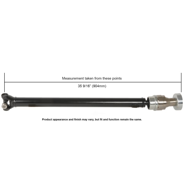 Cardone Reman Remanufactured Driveshaft/ Prop Shaft 65-9398