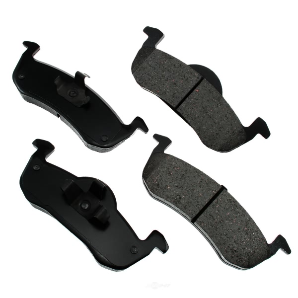 Akebono Pro-ACT™ Ultra-Premium Ceramic Rear Disc Brake Pads ACT1279
