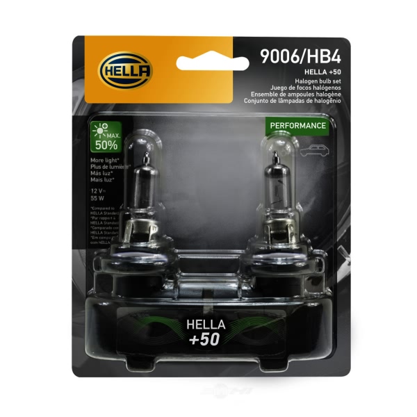 Hella 9006P50Tb Performance Series Halogen Light Bulb 9006P50TB