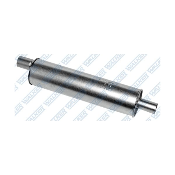 Walker Soundfx Steel Round Aluminized Exhaust Muffler 17828