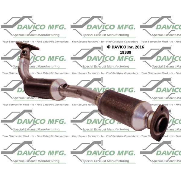 Davico Direct Fit Catalytic Converter and Pipe Assembly 18338