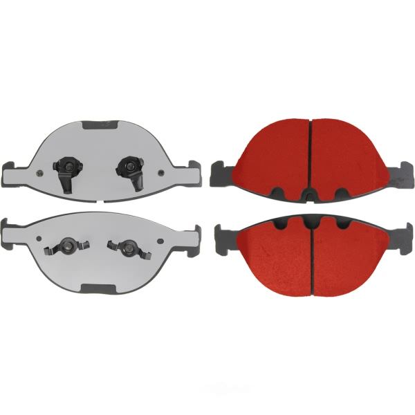 Centric Posi Quiet Pro™ Semi-Metallic Front Disc Brake Pads 500.11510