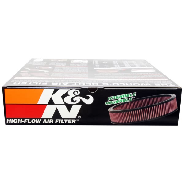 K&N E Series Round Red Air Filter （12" ID x 14" OD x 3.063" H) E-1650