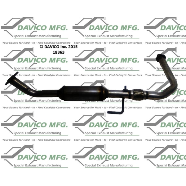 Davico Direct Fit Catalytic Converter and Pipe Assembly 18363
