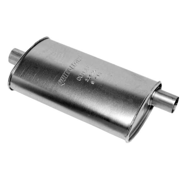 Walker Quiet Flow Stainless Steel Oval Aluminized Exhaust Muffler 22430