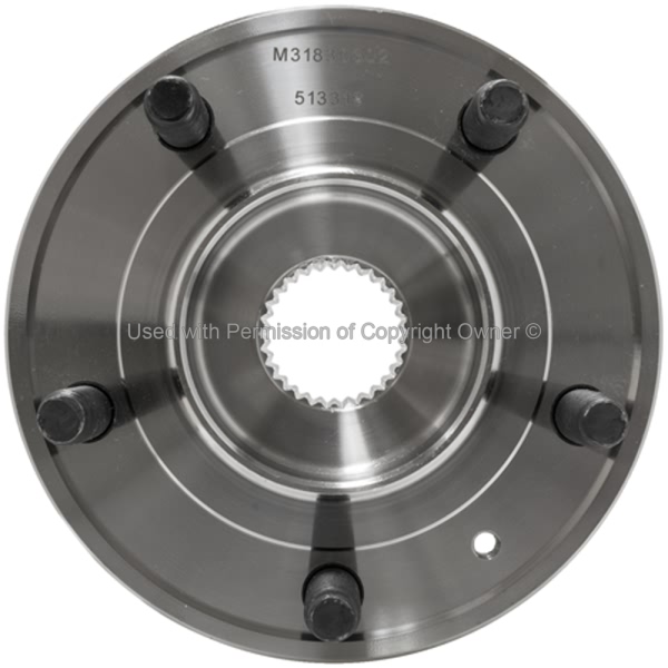 Quality-Built WHEEL BEARING AND HUB ASSEMBLY WH513316