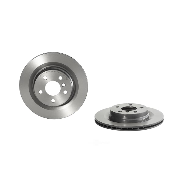 brembo UV Coated Series Vented Rear Brake Rotor 09.C743.11