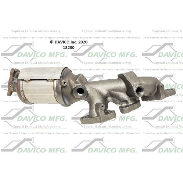 Davico Exhaust Manifold with Integrated Catalytic Converter 18230