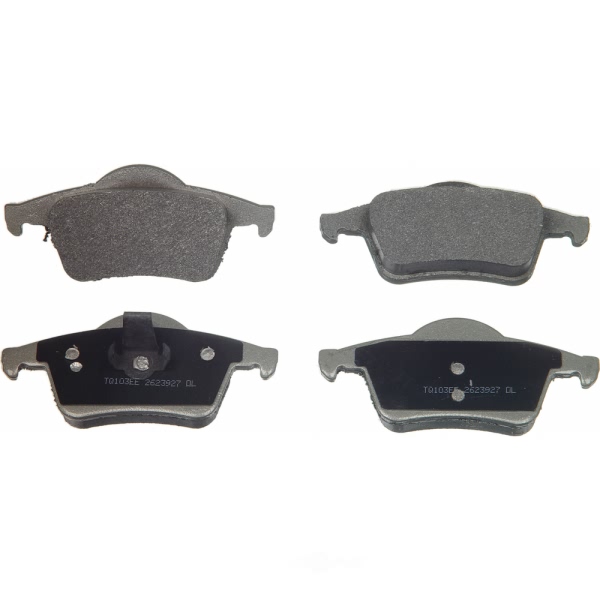 Wagner ThermoQuiet Semi-Metallic Disc Brake Pad Set MX795
