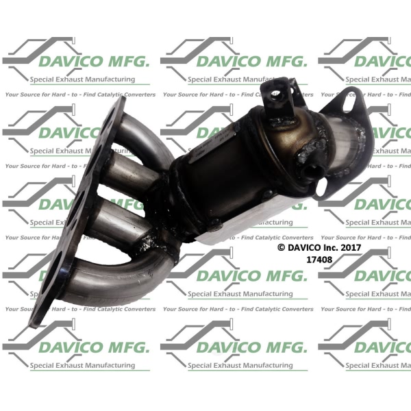 Davico Exhaust Manifold with Integrated Catalytic Converter 17408