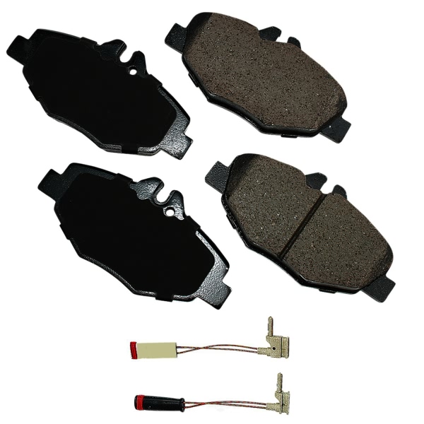 Akebono EURO™ Ultra-Premium Ceramic Front Disc Brake Pads EUR987