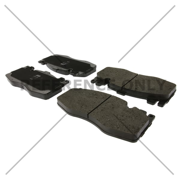 Centric Posi Quiet™ Semi-Metallic Front Disc Brake Pads 104.17380