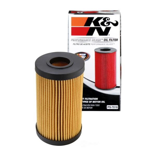 K&N Performance Silver™ Oil Filter PS-7018