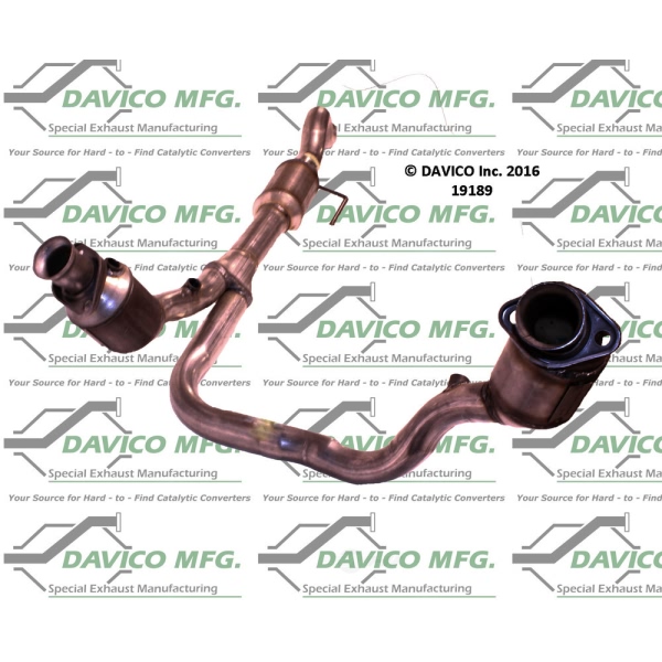 Davico Direct Fit Catalytic Converter and Pipe Assembly 19189