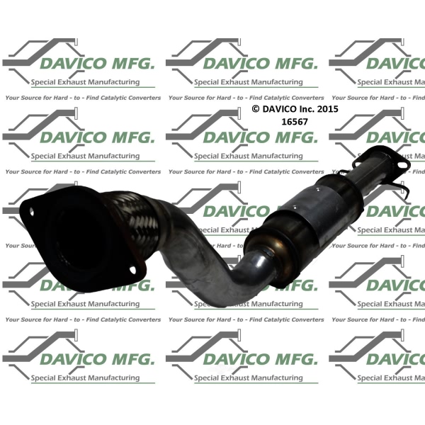 Davico Direct Fit Catalytic Converter and Pipe Assembly 16567