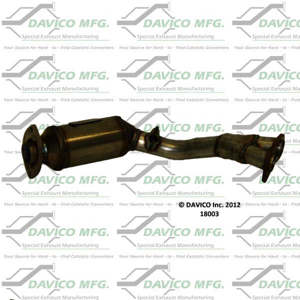 Davico Direct Fit Catalytic Converter and Pipe Assembly 18003