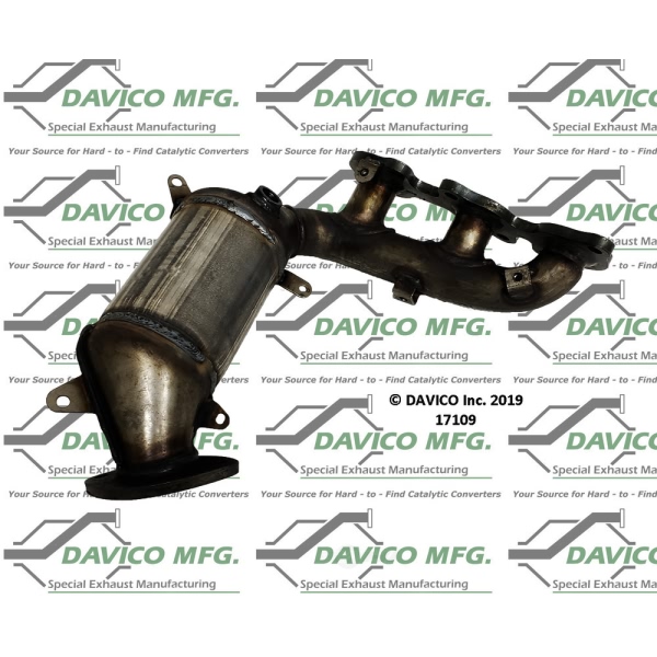 Davico Exhaust Manifold with Integrated Catalytic Converter 17109