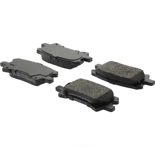 Centric Posi Quiet™ Extended Wear Semi-Metallic Rear Disc Brake Pads 106.09960