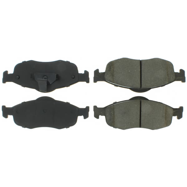 Centric Posi Quiet™ Semi-Metallic Front Disc Brake Pads 104.06480