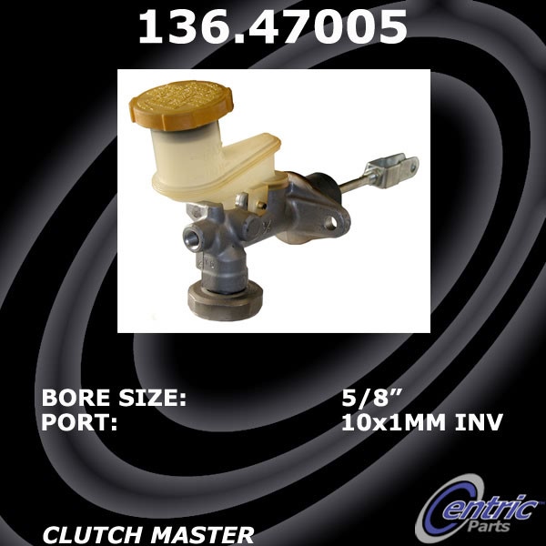 Centric Premium Clutch Master Cylinder 136.47005