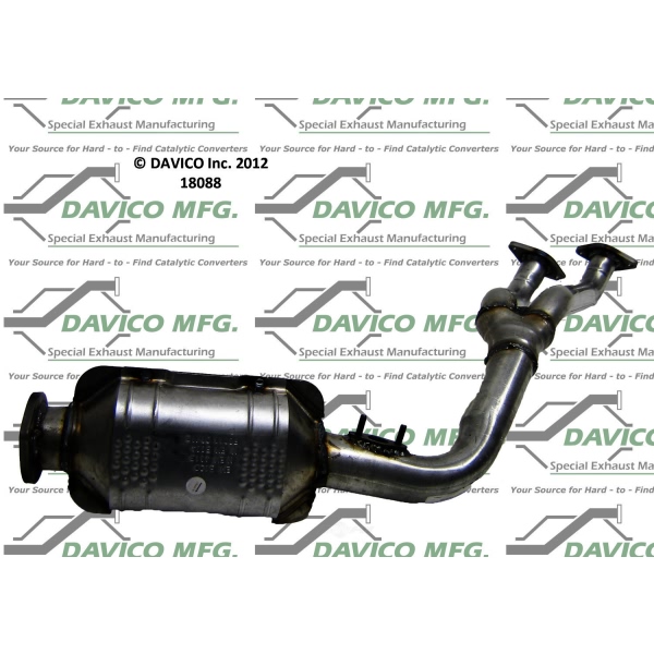 Davico Direct Fit Catalytic Converter and Pipe Assembly 18088