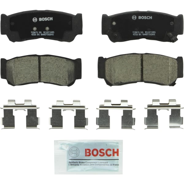 Bosch QuietCast™ Premium Ceramic Rear Disc Brake Pads BC1297