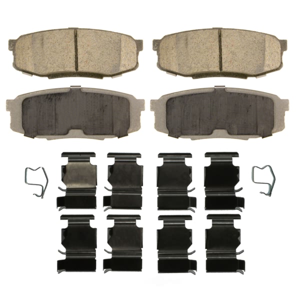 Wagner Thermoquiet Ceramic Rear Disc Brake Pads QC1304