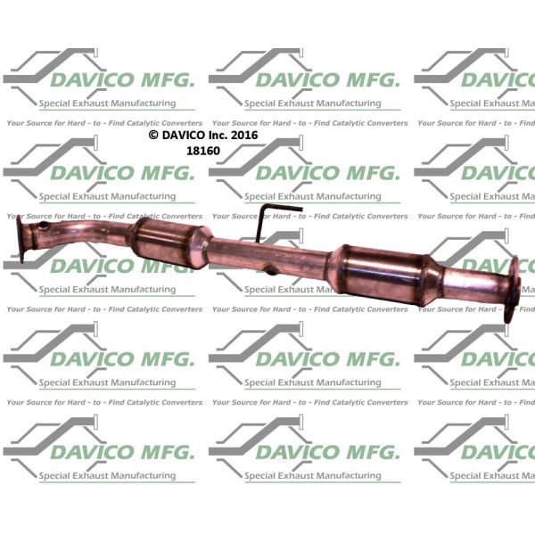 Davico Direct Fit Catalytic Converter and Pipe Assembly 18160