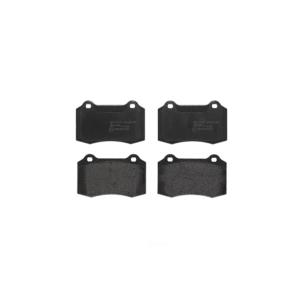 brembo Premium Low-Met OE Equivalent Rear Brake Pads P36020