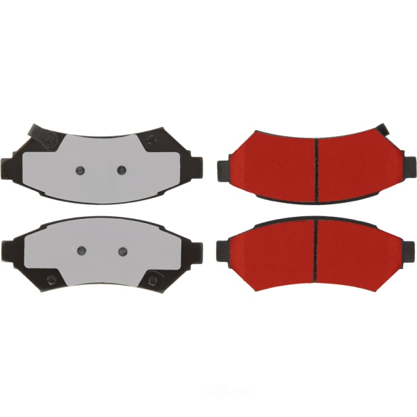 Centric Posi Quiet Pro™ Ceramic Front Disc Brake Pads 500.10750